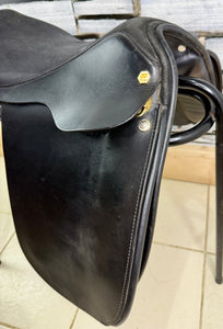 15” MW Ryder WH Pony Show Saddle - Black