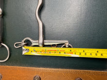 Load image into Gallery viewer, 4 1/2” Fylde Double Bits - Show Weymouth &amp; Small Ring Bridoon- Showing