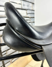 Load image into Gallery viewer, 17” MW Ideal Suzannah Dressage Saddle - Black