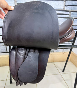 15 1/2” Wide-XW GFS Pony Saddle - Brown