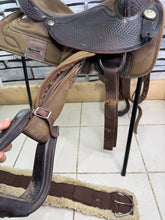 Load image into Gallery viewer, 17” Big Horn Cordura Western Saddle - SQB - Brown - Lightweight Genuine US