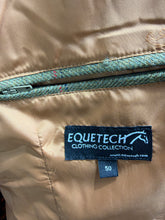 Load image into Gallery viewer, Equetech Launton Deluxe Ladies Tweed Riding Show Jacket -Green- Size 50/XXL/UK 20-22