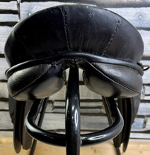 Load image into Gallery viewer, 16” Medium-MN Palaton English Leather Pony GP Saddle - Black