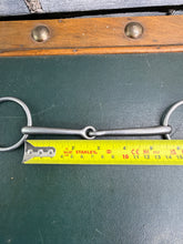 Load image into Gallery viewer, 5” Double Bit Set - Fixed Arch Mouth Weymouth &amp; Small Ring Bridoon - Thin
