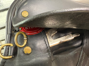 16 1/2” Wide Ryder GP/VSD Saddle - Black