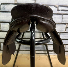 Load image into Gallery viewer, 14” MW English Tiny Tots Pony Show Saddle - Dark Brown