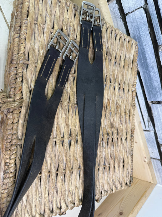 S/H 48” English Leather Balding Show Girth - Brown