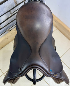 16 1/2” MW-Wide Dever GP Saddle - Brown