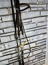 Load image into Gallery viewer, 15” Leather Western Set-Saddle, Headstall, Nathe Gag, Cinch