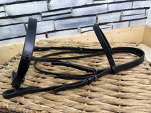 Load image into Gallery viewer, S/H Hunter Cavesson Bridle - Black - Pony