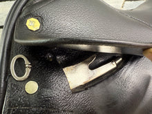 Load image into Gallery viewer, 17” Wide Holistic Saddlery Monoflap Dressage Saddle - Black