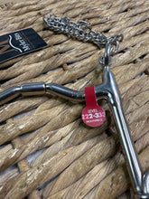 Load image into Gallery viewer, 5” Myler Low Wide Ported Barrel Weymouth Bit