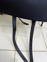 Load image into Gallery viewer, Portuguese Leather Treeless Saddle - Moveable/Changeable Panels - Wide - Black