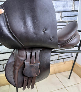 17 1/2” Wide Barnsby GP Saddle - Brown