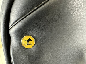 17” MW Excelle Dressage Saddle - Black