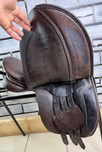 Load image into Gallery viewer, 15” MW Kes English Pony GP/WH Saddle - Brown - GP/Workers