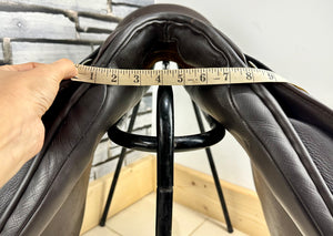 17 1/2” Medium Silhouette Midas High Wither GP Saddle - Brown