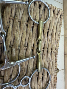 S/H Job Lot of Four X 5 1/2” Bits-Tom Thumb/Waterford/Snaffle