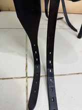 Load image into Gallery viewer, 17” MW Black Country Vinici Monoflap Jump Saddle - Brown