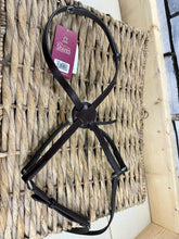 Load image into Gallery viewer, S/H Shires Grackle Sheepskin Noseband - Brown - Full