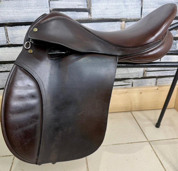 17 1/2” MW Ideal Working Hunter Saddle - Brown