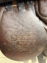 Load image into Gallery viewer, 19” 28 (M) Stubben Siegfried Extra GP/Jump Hunting Saddle - Brown