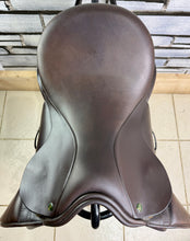 Load image into Gallery viewer, 17 1/2” Wide Ideal Jessica Dressage Saddle - Brown