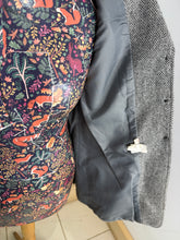Load image into Gallery viewer, S/H Mears Ladies Grey Tweed Jacket - Size 38