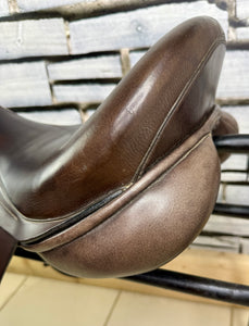 17 1/2” Wide Barnsby GP Saddle - Brown