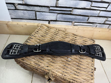 Load image into Gallery viewer, S/H 24” Frank Baines English Padded Leather Dressage Girth