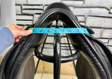 Load image into Gallery viewer, 16” Wide Native Pony Saddle Company WH/GP Saddle - Black