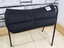 Load image into Gallery viewer, S/H Bay Jocobsen Theraputic Half Saddle Pad - Black