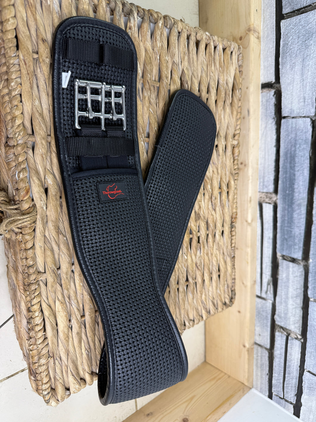 S/H 32” Thorowgood Waffle Dressage Girth - Black