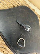 Load image into Gallery viewer, S/H 46” Padded Leather Stud/Jumping Stud Girth-Brown