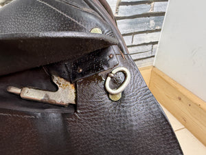 16” Wide English Pony Saddle - Brown