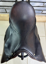 Load image into Gallery viewer, 16” Wide English Pony Saddle - Brown