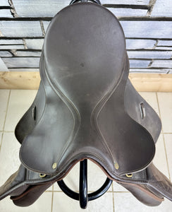 15 1/2” MW/Changeable Gullet Wintec Pony GP Saddle - Brown