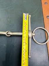 Load image into Gallery viewer, 6” Nickle Fulmer Bit - Full Cheek - Dublin Stamped - Vintage Made in England