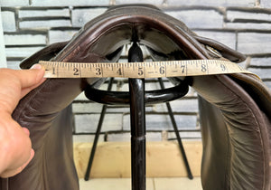 15 1/2” Wide-XW Sturgess English WH Pony  Show Saddle - Brown