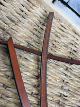 Load image into Gallery viewer, S/H Western Headstall/Bridle &amp; Reins - Brown - Full