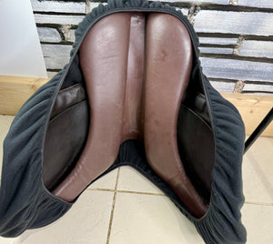 Fleece Saddle Cover - Pony Size - 15-16 1/2” - Black