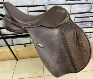 15 1/2” MW/Changeable Gullet Wintec Pony GP Saddle - Brown