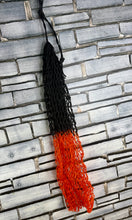 Load image into Gallery viewer, XXL 48” Long “BIG DADDY” Haylage HayNet -2” Holes- Grey/Orange