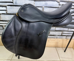 17” Wide Farrington Burford Event Saddle - Black