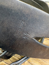 Load image into Gallery viewer, S/H 44” English Leather Balding Anti-Chafe Girth - Brown