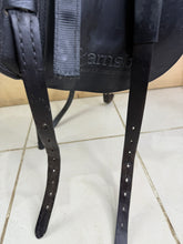 Load image into Gallery viewer, 17” Medium/MW Barnsby Dressage Saddle - Black