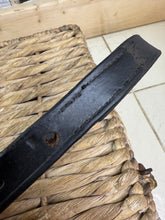 Load image into Gallery viewer, S/H English Leather Headcollar, Clip Throat - Cob