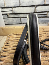 Load image into Gallery viewer, S/H Sue Carson Hidden Flash Padded Comfort Bridle-Black/White