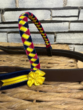 Load image into Gallery viewer, S/H English Show Hack/ROR Bridle - Brown  - Full