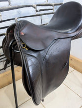 Load image into Gallery viewer, 17 1/2” Wide Lovatt &amp; Rickets Sylvan English GP Saddle - Brown - Arabian Saddle Company